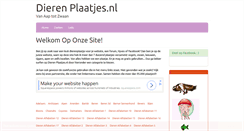 Desktop Screenshot of dieren-plaatjes.nl