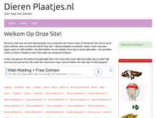 Tablet Screenshot of dieren-plaatjes.nl